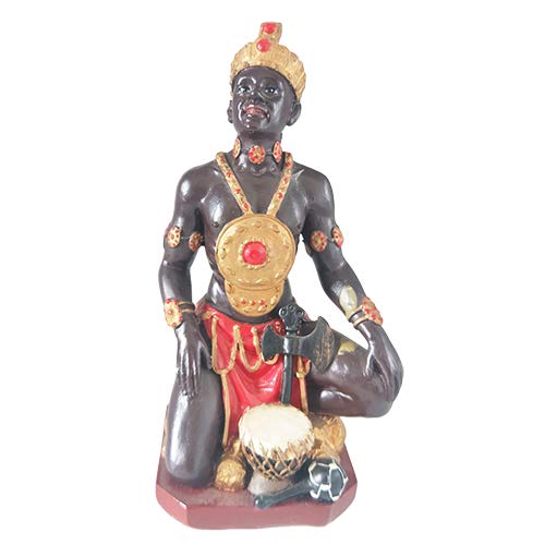 Amazon.com: Orisha Shango Chango Statue - African Estatua (5 Inch
